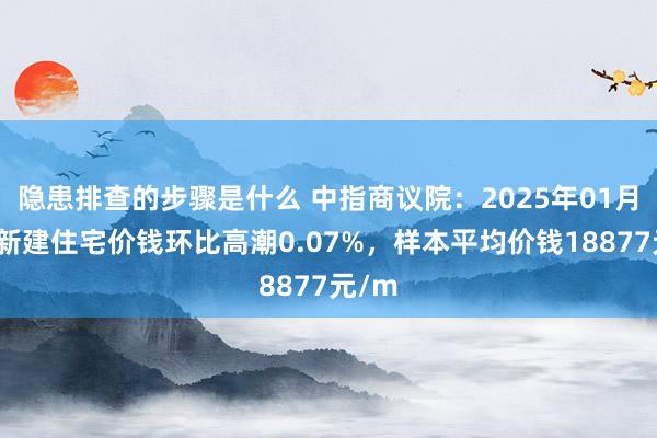 隐患排查的步骤是什么 中指商议院：2025年01月东莞新建住宅价钱环比高潮0.07%，样本平均价钱18877元/m